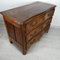 Antique Style Chest of Drawers in Carved Walnut, 1950s 3