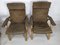 Bow Wood Armchairs from Baumann, 1970s, Set of 2, Image 7