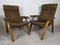 Bow Wood Armchairs from Baumann, 1970s, Set of 2 2