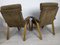 Bow Wood Armchairs from Baumann, 1970s, Set of 2 11