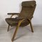 Bow Wood Armchairs from Baumann, 1970s, Set of 2, Image 6