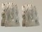 Apliques geométricos de cristal de Murano, años 70. Juego de 2, Imagen 1