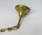 Jugendstil Deckenlampe aus Messing & Opalglas, Österreich, 1890er 23