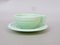 Art Deco Tea Cups and Saucers, 1920s, Set of 16 4