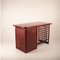 Rattan and Leather Desk from Italo Gasparucci, 1970s 6