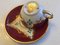 Tazza con piattino in porcellana di Bavaria, anni '50, set di 2, Immagine 10