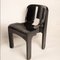 Universal Chairs 4869 Black by Joe Colombo for Kartell, 1960s, Set of 2, Image 8