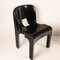 Universal Chairs 4869 Schwarz von Joe Colombo für Kartell, 1960er, 2er Set 7