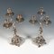 Art Nouveau Silver Candleholders with Putti, 1890s, Set of 2 4