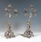 Art Nouveau Silver Candleholders with Putti, 1890s, Set of 2 2