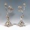 Art Nouveau Silver Candleholders with Putti, 1890s, Set of 2 3