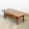 Danish Teak and Cane Coffee Table attributed to Trioh Mobler, 1960s 8