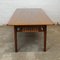 Danish Teak and Cane Coffee Table attributed to Trioh Mobler, 1960s, Image 3