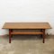 Danish Teak and Cane Coffee Table attributed to Trioh Mobler, 1960s, Image 5