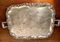 Vintage Silvered Metal Tray 1