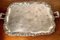 Vintage Silvered Metal Tray, Image 5