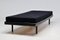 Sofá cama o cama individual francesa en negro, años 60, Imagen 4