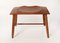 Mahogany Turned and Carved Rectangular Stool by Michael Rozell 2