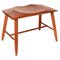 Mahogany Turned and Carved Rectangular Stool by Michael Rozell 1