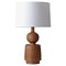 Lathe Turned Walnut Table Lamp by Michael Rozell 1