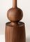 Lathe Turned Walnut Table Lamp by Michael Rozell, Image 3