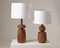 Lathe Turned Walnut Table Lamp by Michael Rozell, Image 4