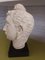 Large Vintage Bust Head of Buddha Sculpture, 1995 6