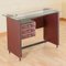 Desk Burgundy from Umberto Mascagni, 1950s, Image 3