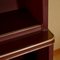 Bouble-Bodied Sideboard Upholstered in Burgundy Leatherette Burgundy, 1950s, Image 13