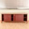 Sideboard Upholstered in Burgundy Vilpelle from Umberto Mascagni, Italy, 1900s 17