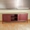 Sideboard Upholstered in Burgundy Vilpelle from Umberto Mascagni, Italy, 1900s 19