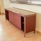 Sideboard Upholstered in Burgundy Vilpelle from Umberto Mascagni, Italy, 1900s 10