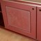 Sideboard Upholstered in Burgundy Vilpelle from Umberto Mascagni, Italy, 1900s, Image 11