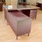 Burgundy L-Shaped Writing Desk from Umberto Mascagni, 1950s 26