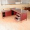 Bureau en Forme de L Bordeaux de Umberto Mascagni, 1950s 19