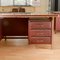 Bureau en Forme de L Bordeaux de Umberto Mascagni, 1950s 11