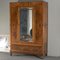 Meuble avec Miroir Biseauté en Contreplaqué de Noyer, Début du 20ème siècle, Italie 3