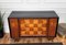 Italienisches Art Deco Sideboard aus Nussholz & Messing, 1940er 5