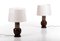 Italian Ceramic Table Lamps by Bitossi for Bergboms, 1960s, Set of 2, Image 3