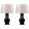 Italian Ceramic Table Lamps by Bitossi for Bergboms, 1960s, Set of 2 1