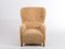 Danish Easy Chair in Sheepskin, 1940s 5