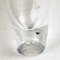 Scandinavian Clear and Bubbles Glass Art Vase attributed to Orrefors Sweden, 1960s 5