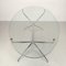 Italian Glass and Chrome Dining Table 4