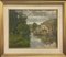 Milanese Canals, 20th Century, Oil Painting on Canvas, Framed 1