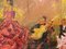 Escena de danza impresionista, siglo XX, pintura al óleo sobre lienzo, Imagen 6