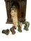 Victorian Display Case with Plaster Figures, 1800s 10