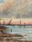 Escena náutica, siglo XX, óleo sobre lienzo, Imagen 6