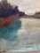 Tardelli, paisaje, siglo XX, pintura al óleo sobre tabla, enmarcado, Imagen 4
