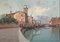 Aldo Marangoni, Venecia, años 70, óleo sobre lienzo, enmarcado, Imagen 3