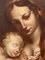 Virgen con el niño dormido, siglo XVII, óleo sobre lienzo, Imagen 6